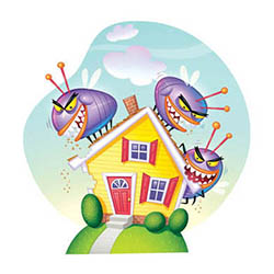 Chaska spring touch perimeter insect control-truck